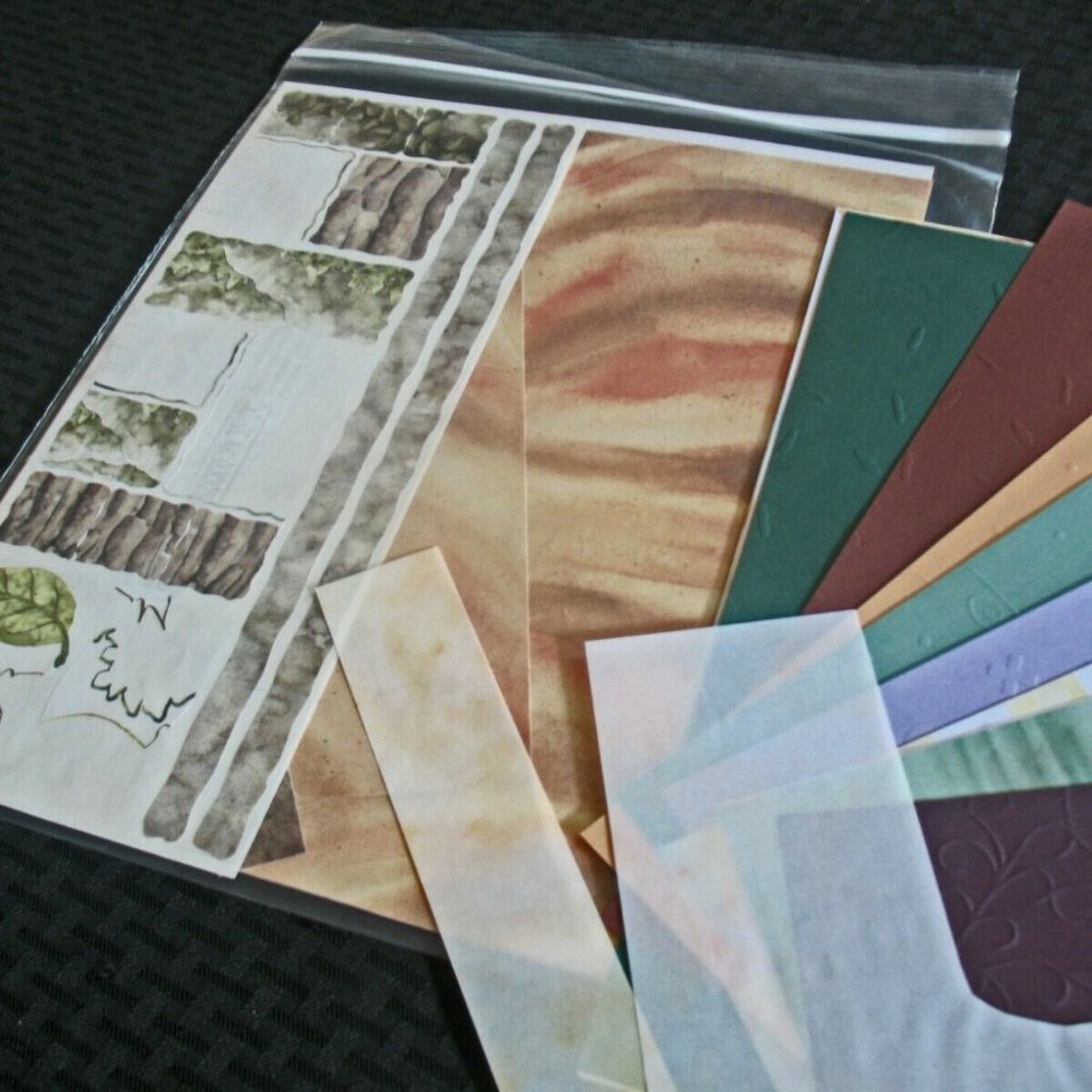 Creative Memories Partial vellum and verses album